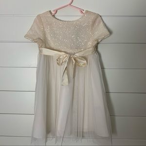 BHLDN Flower Girl beaded/tulle Dress - 3T - NWT